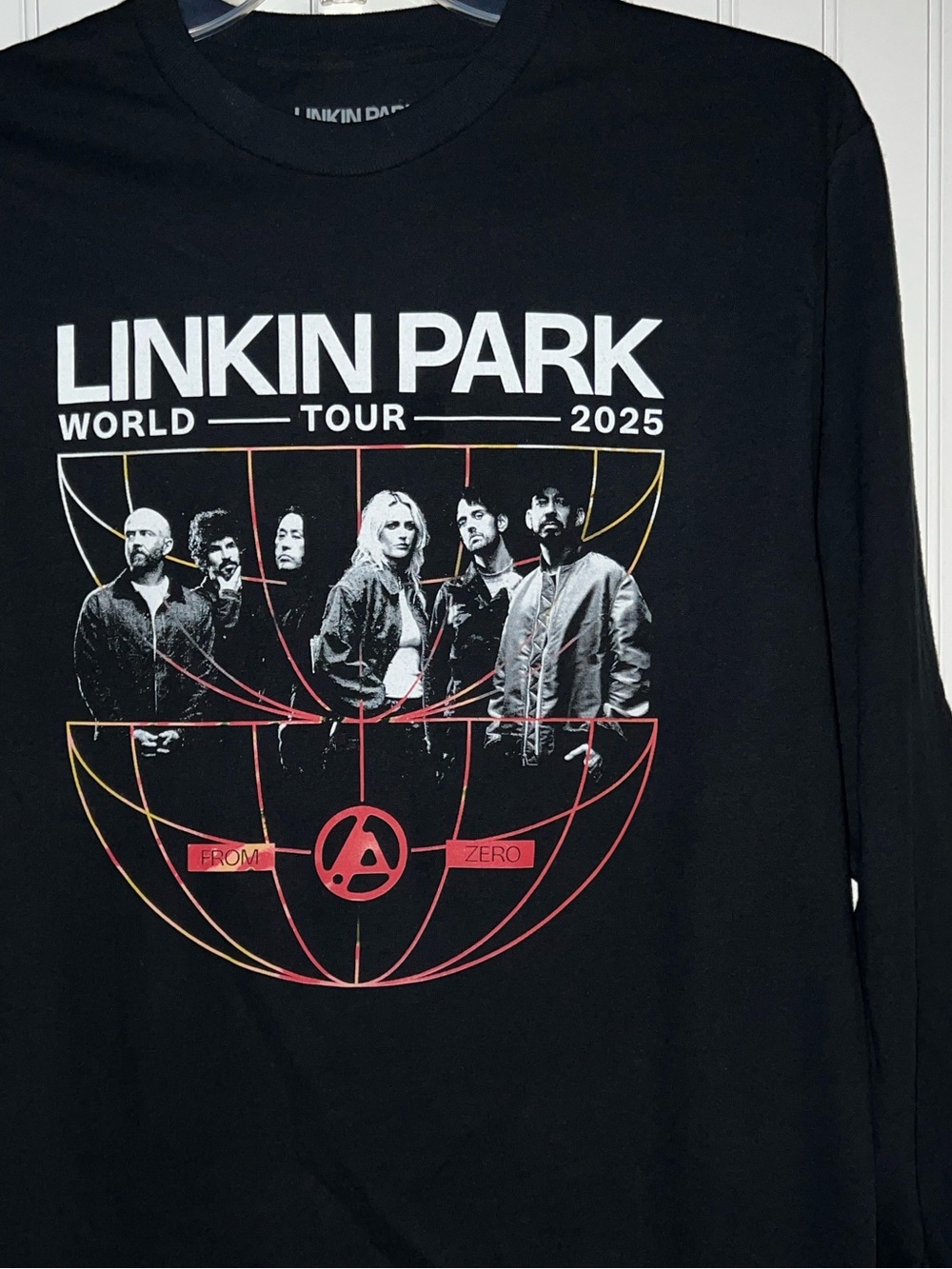 Linkin Park Concert Tour L/S Shirt M NWOT
